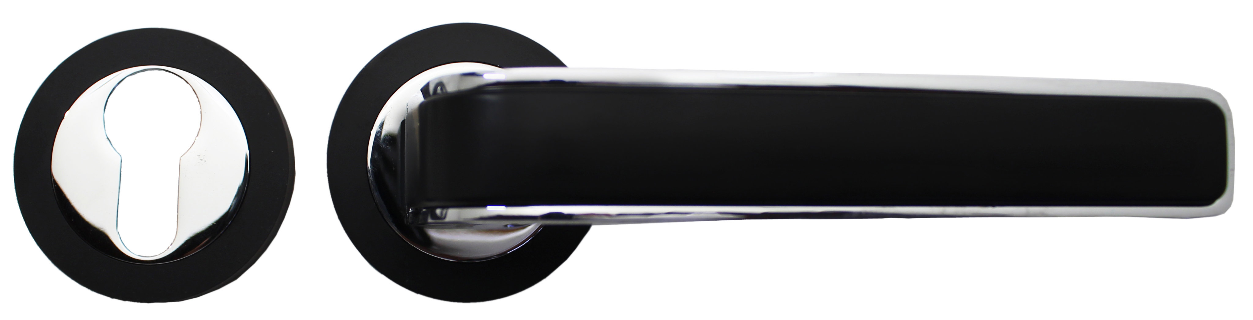 Robustline Rose Handles Door Handle (alum) Square Rose Type Dhp22-Nd10 Door Handles Premium Hardware for Door Cabinet Window Furniture and Interior Us